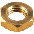 Гайка низкая DIN 439 латунь
